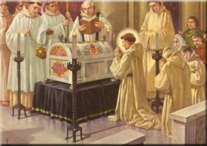 St. Antonius Padua di hadapan relikwi para martir